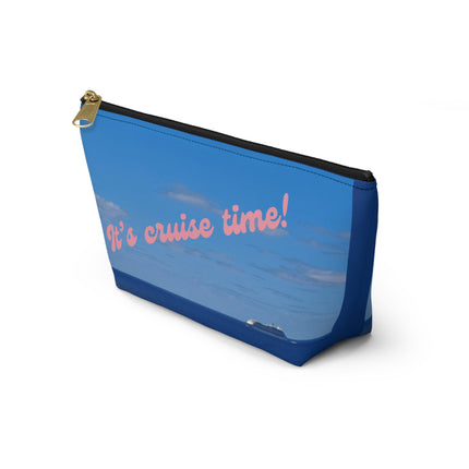 It's Cruise Time Accessory Pouch w T-bottom