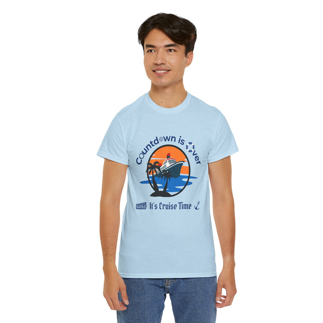 Cruise Time Unisex Cotton Tee, Vacation T-Shirt, Cruise Set, Travel Apparel