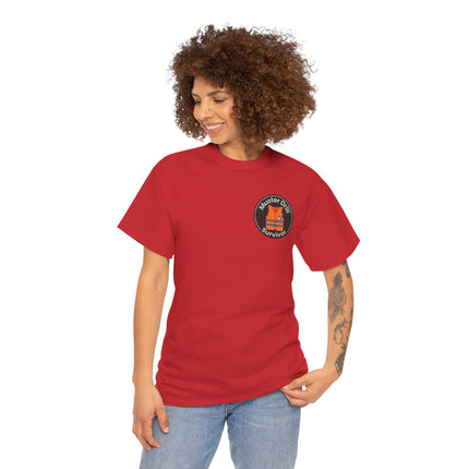 Muster Drill Survivor Cotton Unisex Tee - Cruise Enthusiasts Collection, Cool Graphic Tee