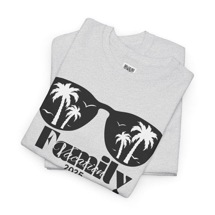 Family Vacation 2025 Tee, Fun Family Reunion T-Shirt, Summer Memories, Holiday Gift, Beach Vibes Clothing