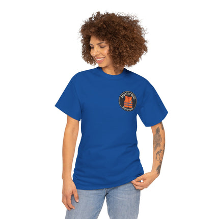 Muster Drill Survivor Cotton Unisex Tee - Cruise Enthusiasts Collection, Cool Graphic Tee