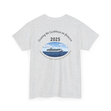 Personalized Cruise Trip Unisex Heavy Cotton Tee, Capture Your Unforgettable Journey Perfect for Travelers, Cruise Gifts, Vacation Shirts