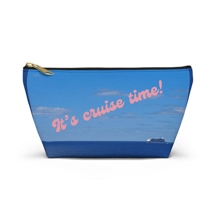 It's Cruise Time Accessory Pouch w T-bottom