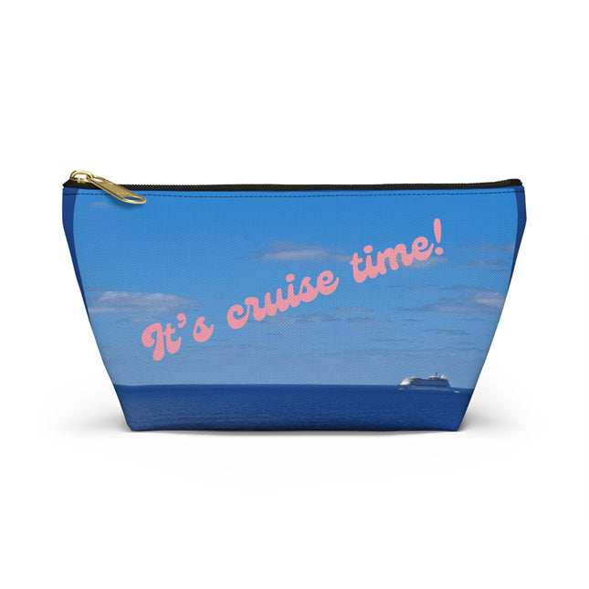 It's Cruise Time Accessory Pouch w T-bottom