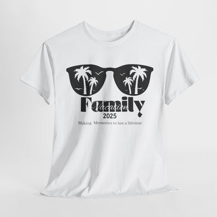 Family Vacation 2025 Tee, Fun Family Reunion T-Shirt, Summer Memories, Holiday Gift, Beach Vibes Clothing