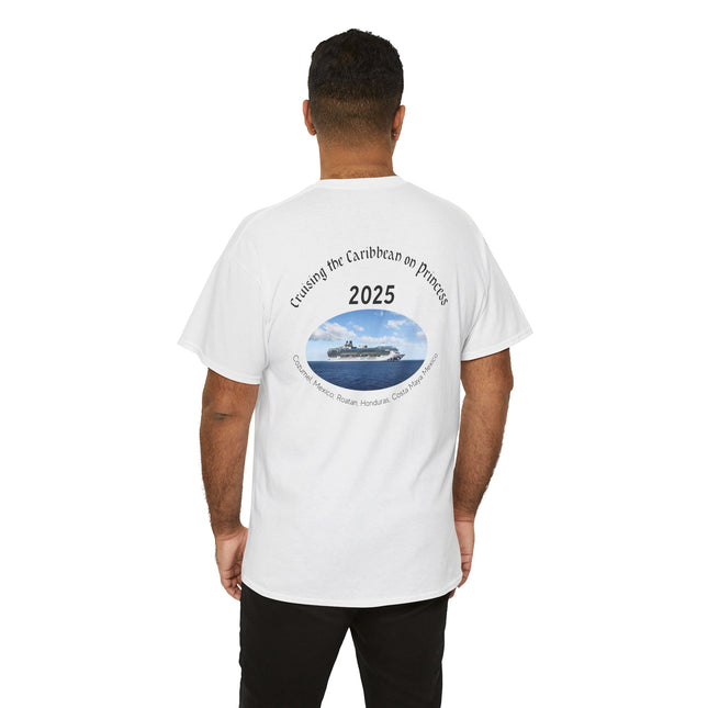 Personalized Cruise Trip Unisex Heavy Cotton Tee, Capture Your Unforgettable Journey Perfect for Travelers, Cruise Gifts, Vacation Shirts