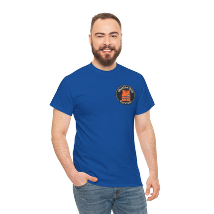 Muster Drill Survivor Cotton Unisex Tee - Cruise Enthusiasts Collection, Cool Graphic Tee