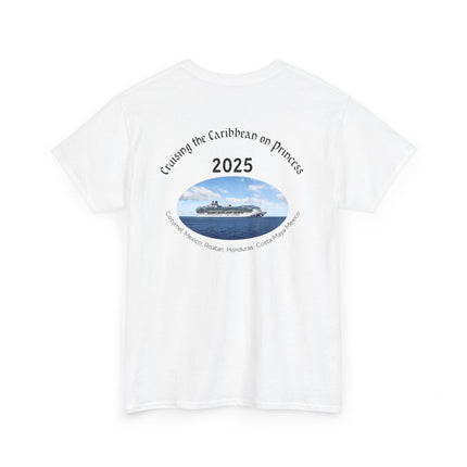 Personalized Cruise Trip Unisex Heavy Cotton Tee, Capture Your Unforgettable Journey Perfect for Travelers, Cruise Gifts, Vacation Shirts