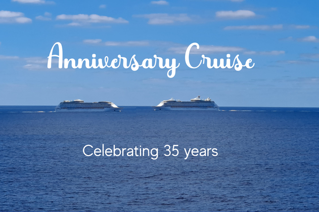 Anniversary Cruise 4 x 6 Magnet