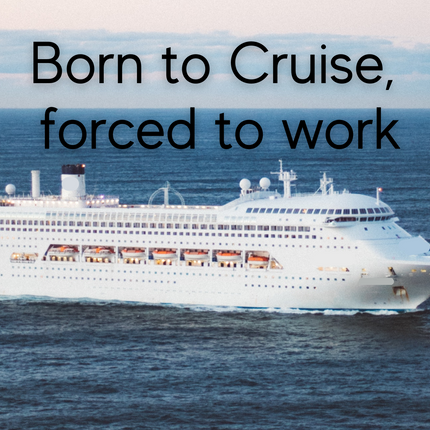 Born to Cruise 4 x 6 Door Decor Magnet