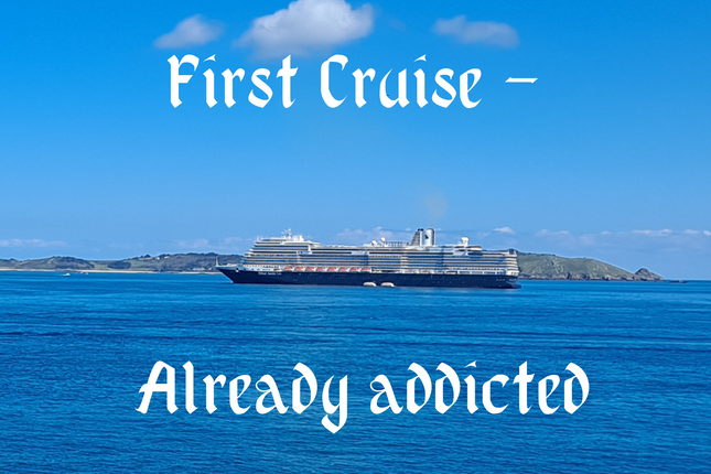First Cruise - Already addicted 4x6 Picture Magnet