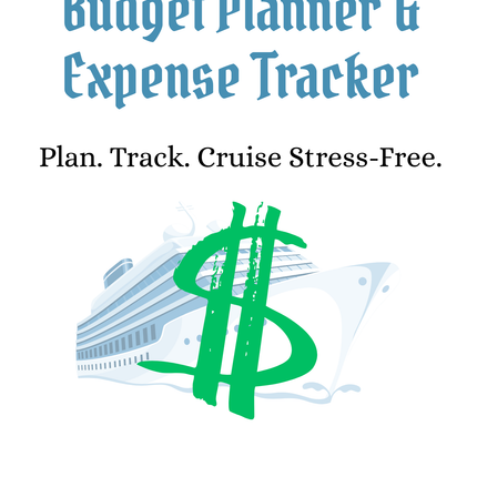 Savvy Cruise Budget Planner & Expense Tracker