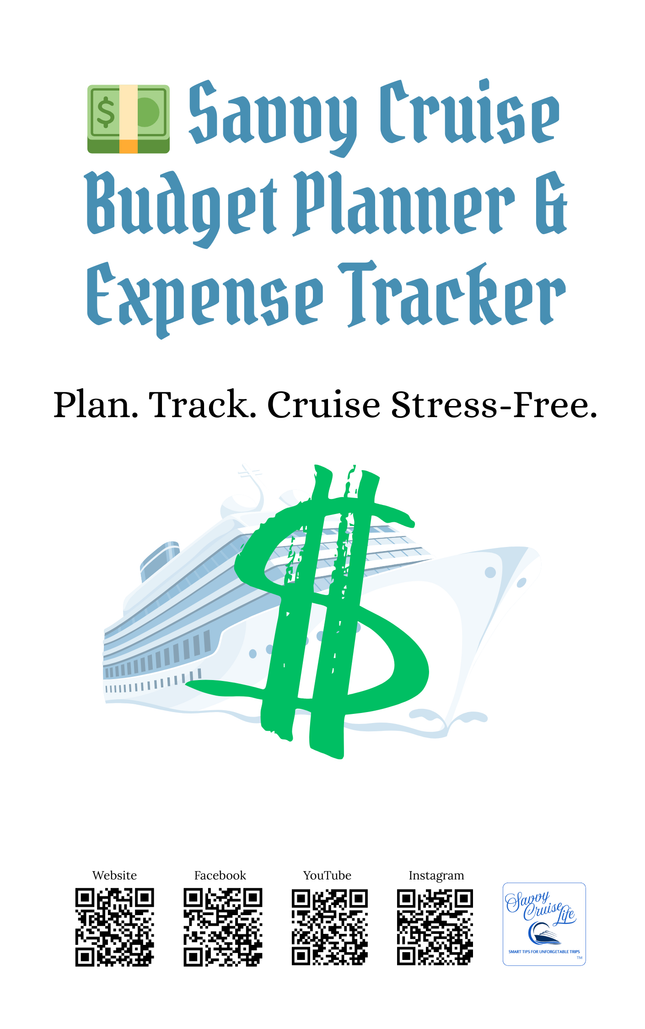 Savvy Cruise Budget Planner & Expense Tracker