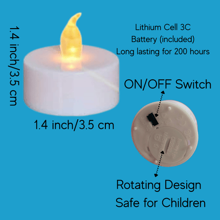 Tealight, Battery operated
