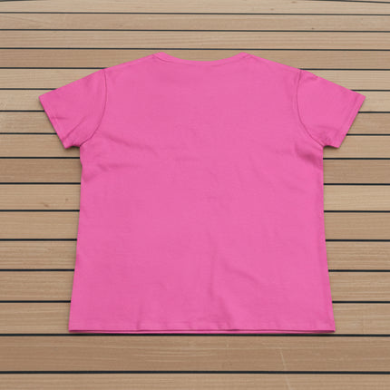 back of pink t-shirt