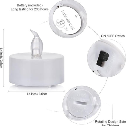 Tealight, Battery operated